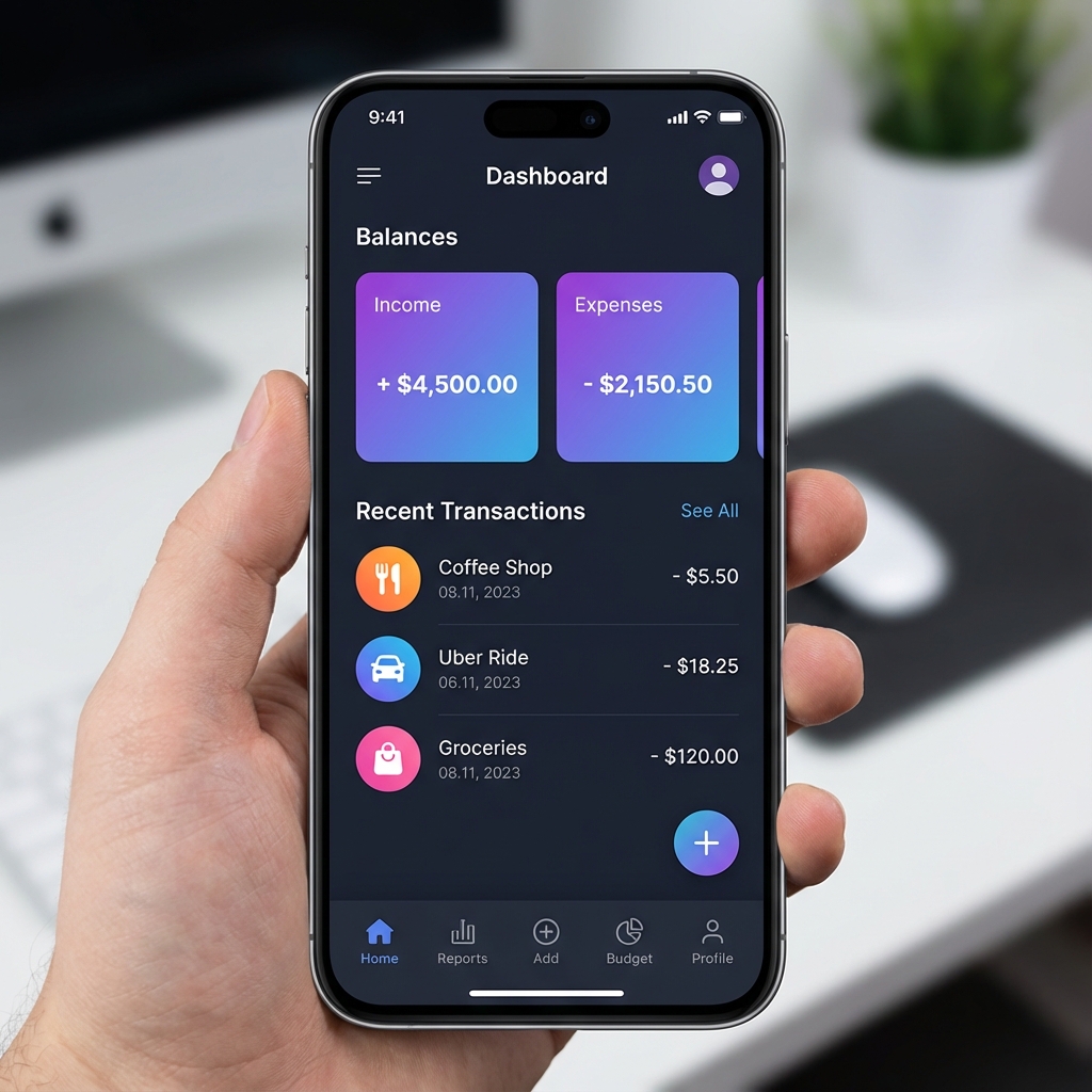 Expense Tracker App Screenshot